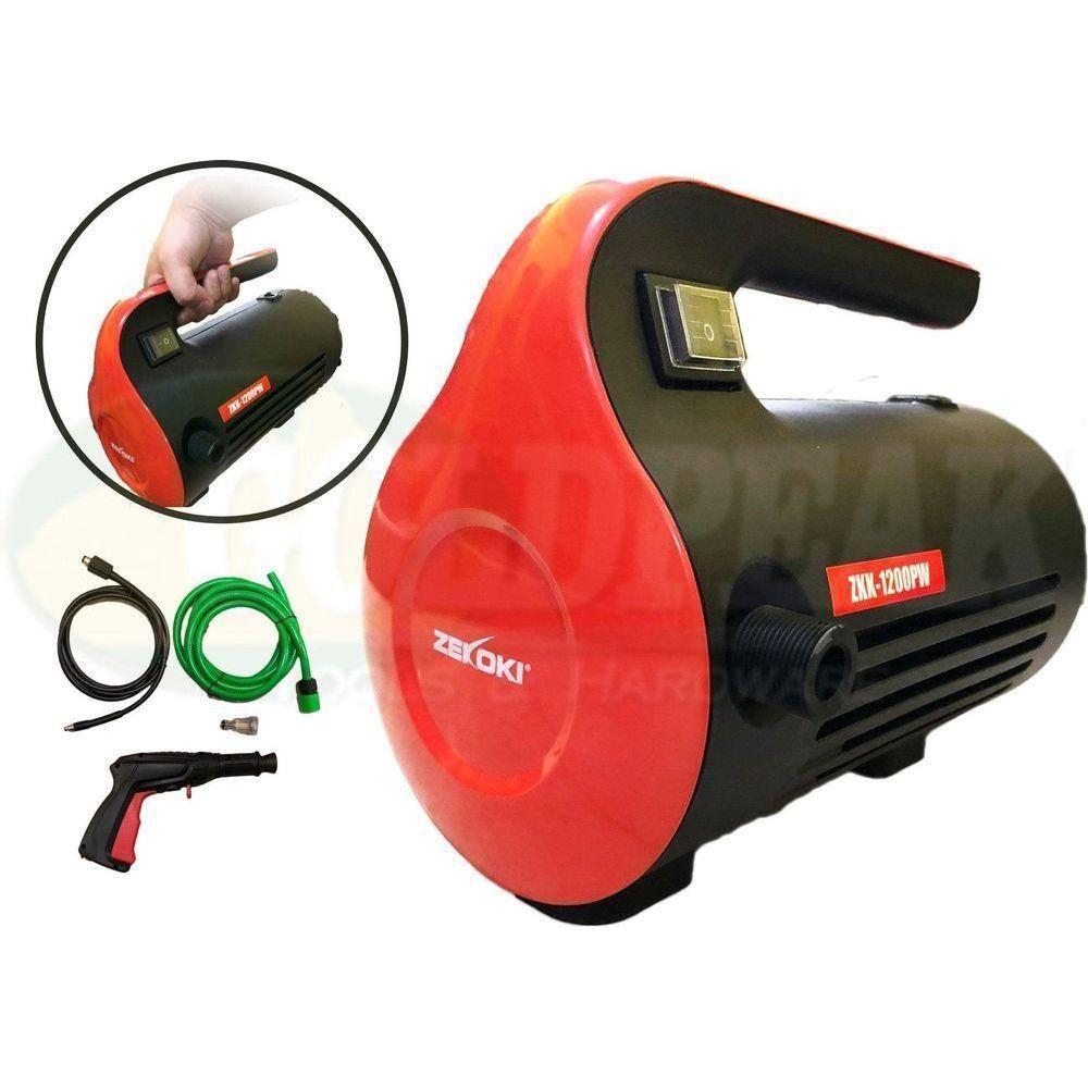 Zekoki ZKK-1200PW Portable High Pressure Washer - Goldpeak Tools PH Zekoki Zekoki ZKK-1200PW Portable High Pressure Washer - Goldpeak Tools PH Zekoki